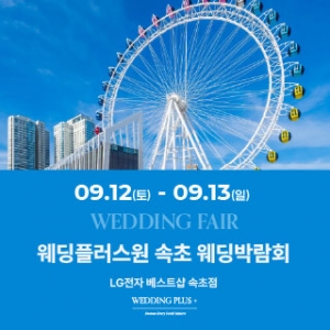 웨딩더하기 속초웨딩박람회